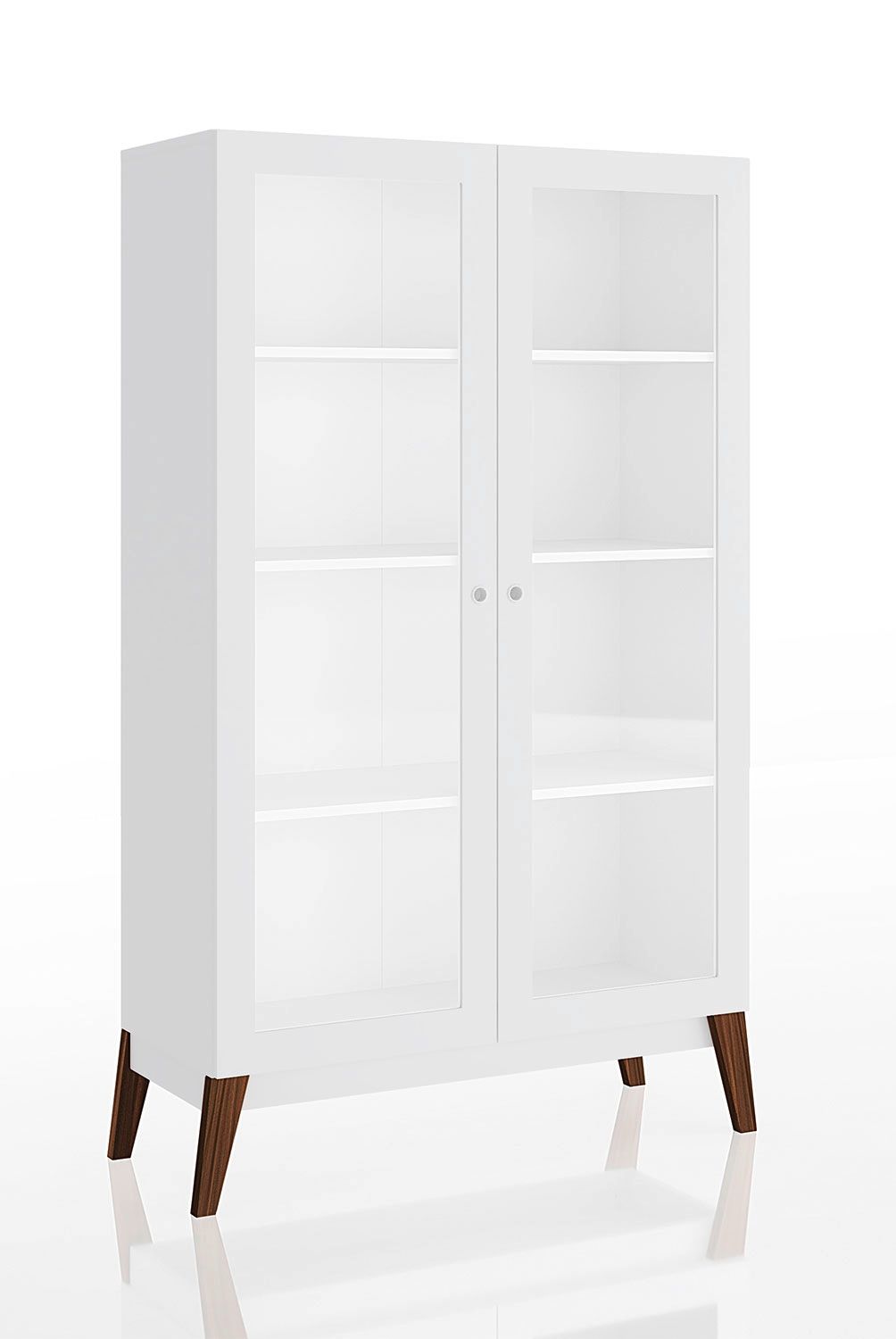 BE DESIGN - Vitrina 2 Puertas Blanca Amber Be Design