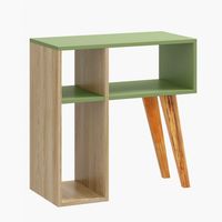 Mesa Arrimo Verde/Natural 1001 Leaves