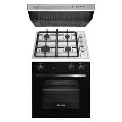 FENSA - Kit Horno F 1060NA + Encimera 4HF + Campana U6160
