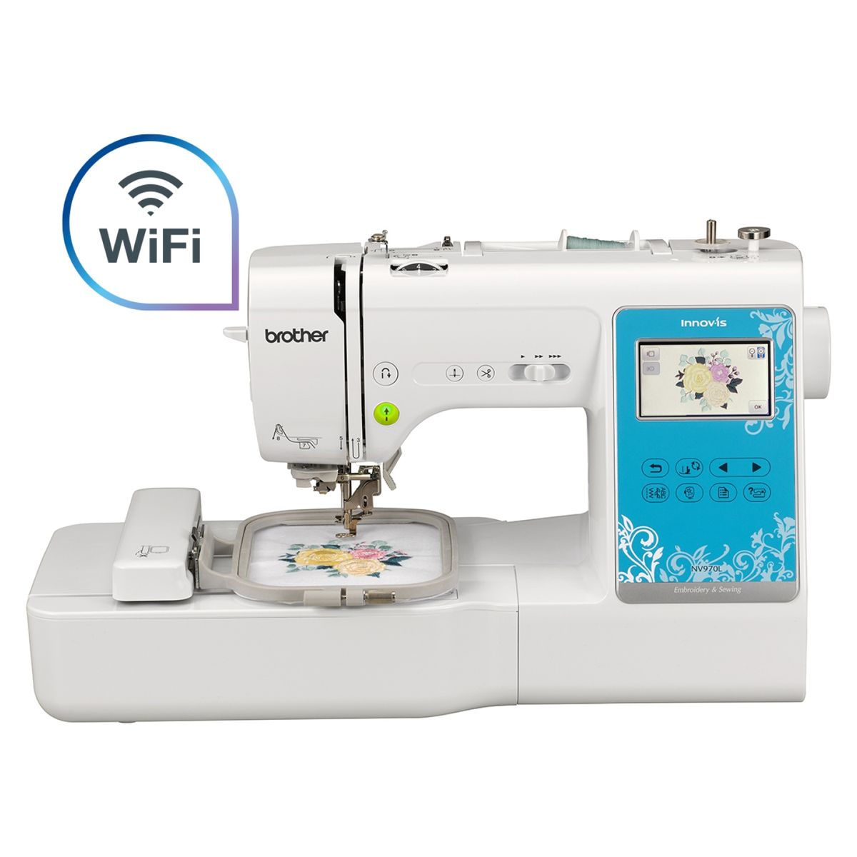 BROTHER - Máquina Bordadora Y Coser Nv970L Wifi Brother