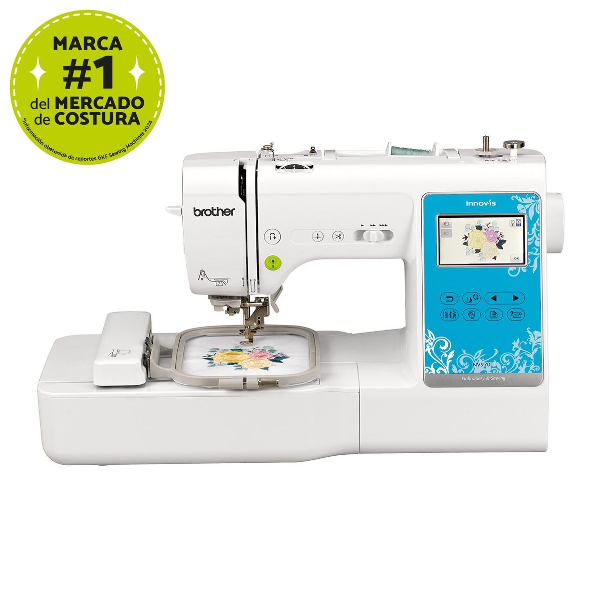 BROTHER - Máquina Bordadora Y Coser Nv970L Wifi Brother