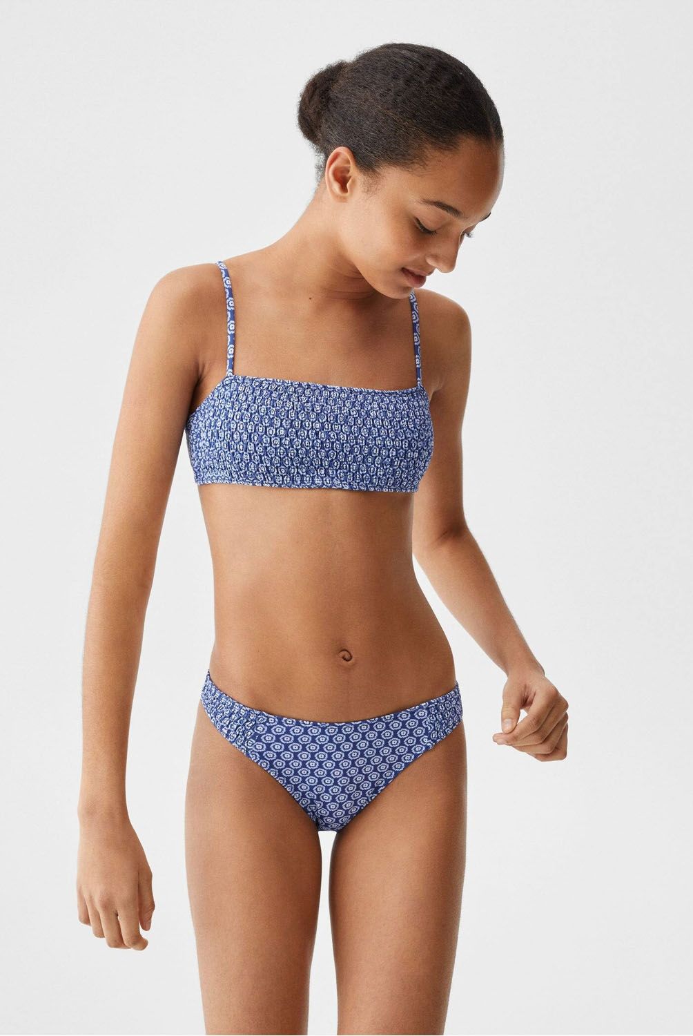 MANGO TEEN - Teen Bikini Detalle Fruncido Mujer Mango