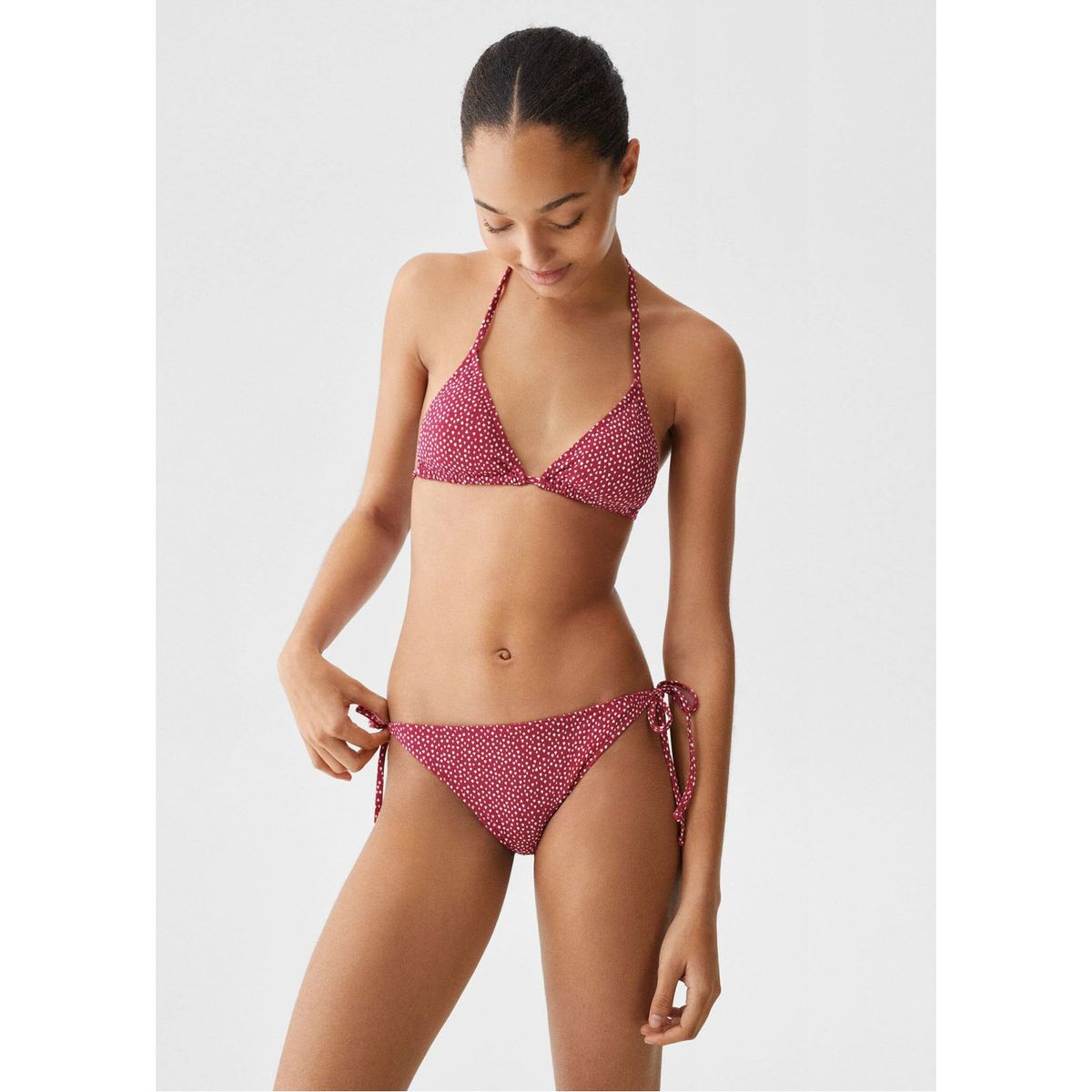 MANGO TEEN - Bikini Estampado Lunares Mujer Mango Teen