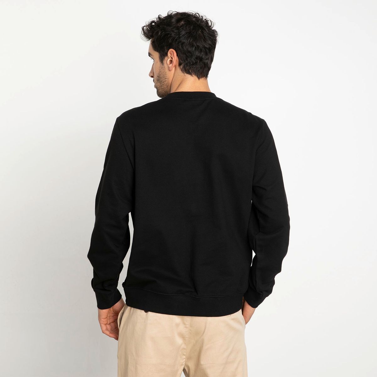 LACOSTE - Polerón Manga Larga Algodón Hombre Lacoste