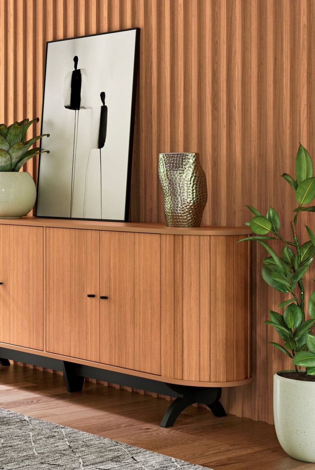 DECOCASA - Buffet Tb296 Curvo 1.8 Decocasa
