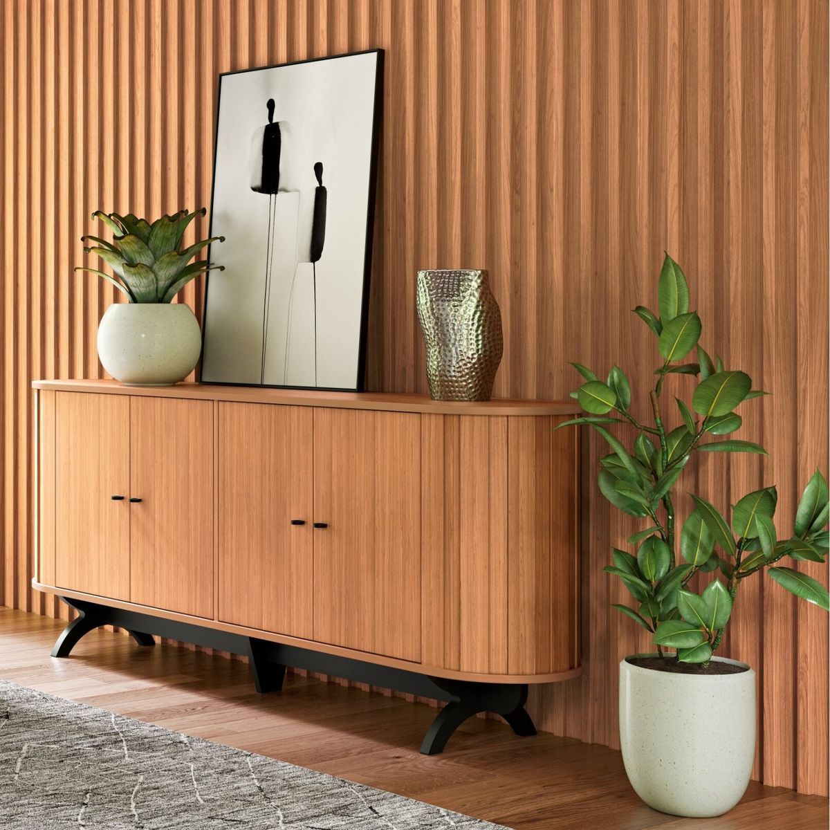 DECOCASA - Buffet Tb296 Curvo 1.8 Decocasa