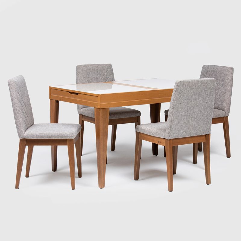 DECOCASA - Juego de Comedor Junior 4 Sillas Taia80 Decocasa