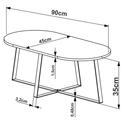 Imagen 2 del producto Mesa De Centro 27941