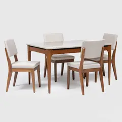 DECOCASA - Juego de Comedor Iron 6 Sillas Luci L02 G