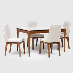 DECOCASA - Juego de Comedor Iron 8 Sillas Luci L02 G