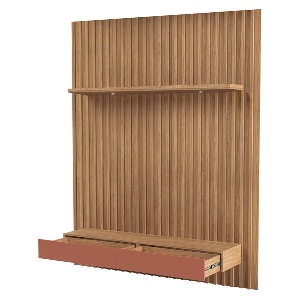 DECOCASA - Panel de TV 75 Pulgadas Omni Terracota Tb 186 Decocasa