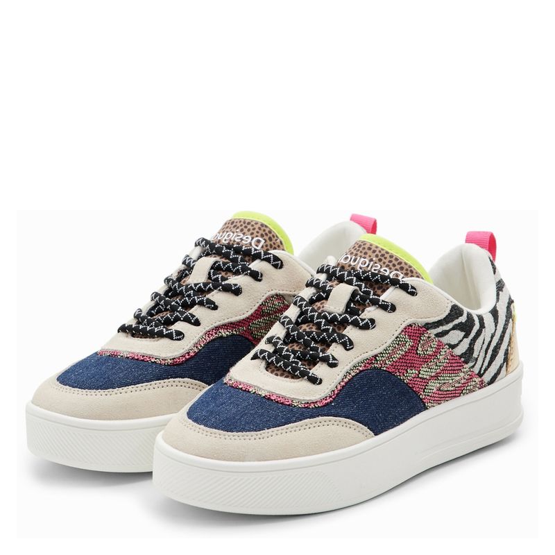 DESIGUAL - Zapatilla Urbana Mujer Multicolor Desigual