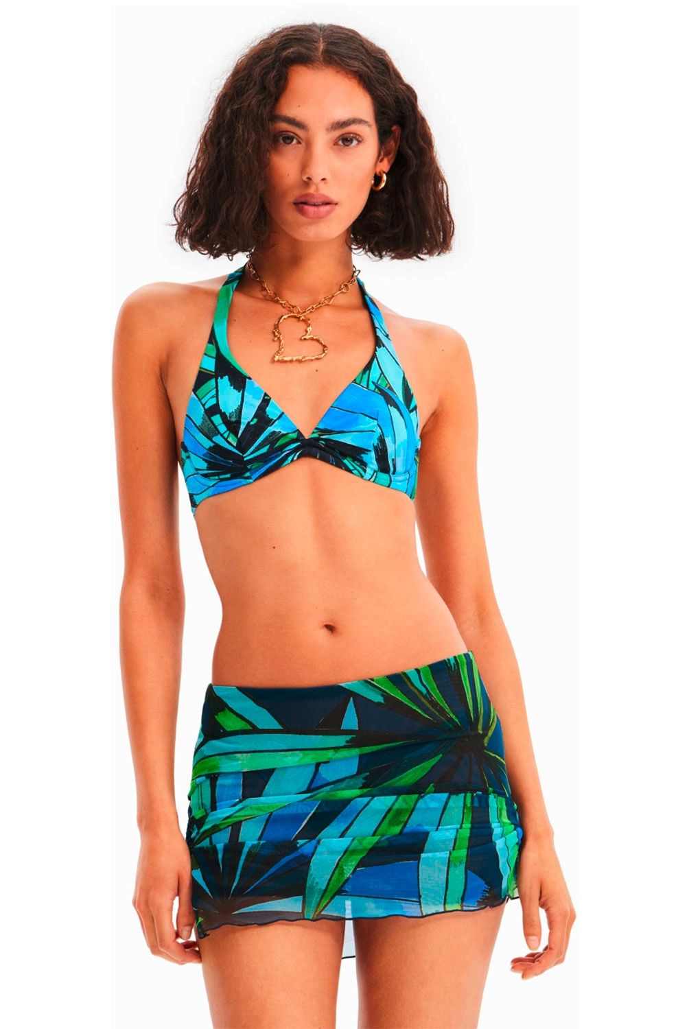 DESIGUAL - Top Bikini Mujer Desigual