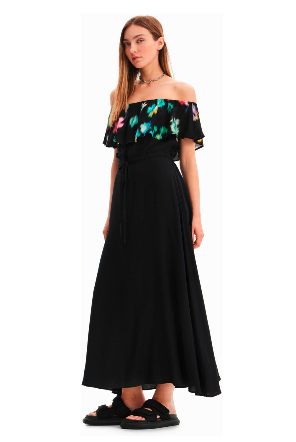 DESIGUAL - Vestido Largo Mujer Desigual