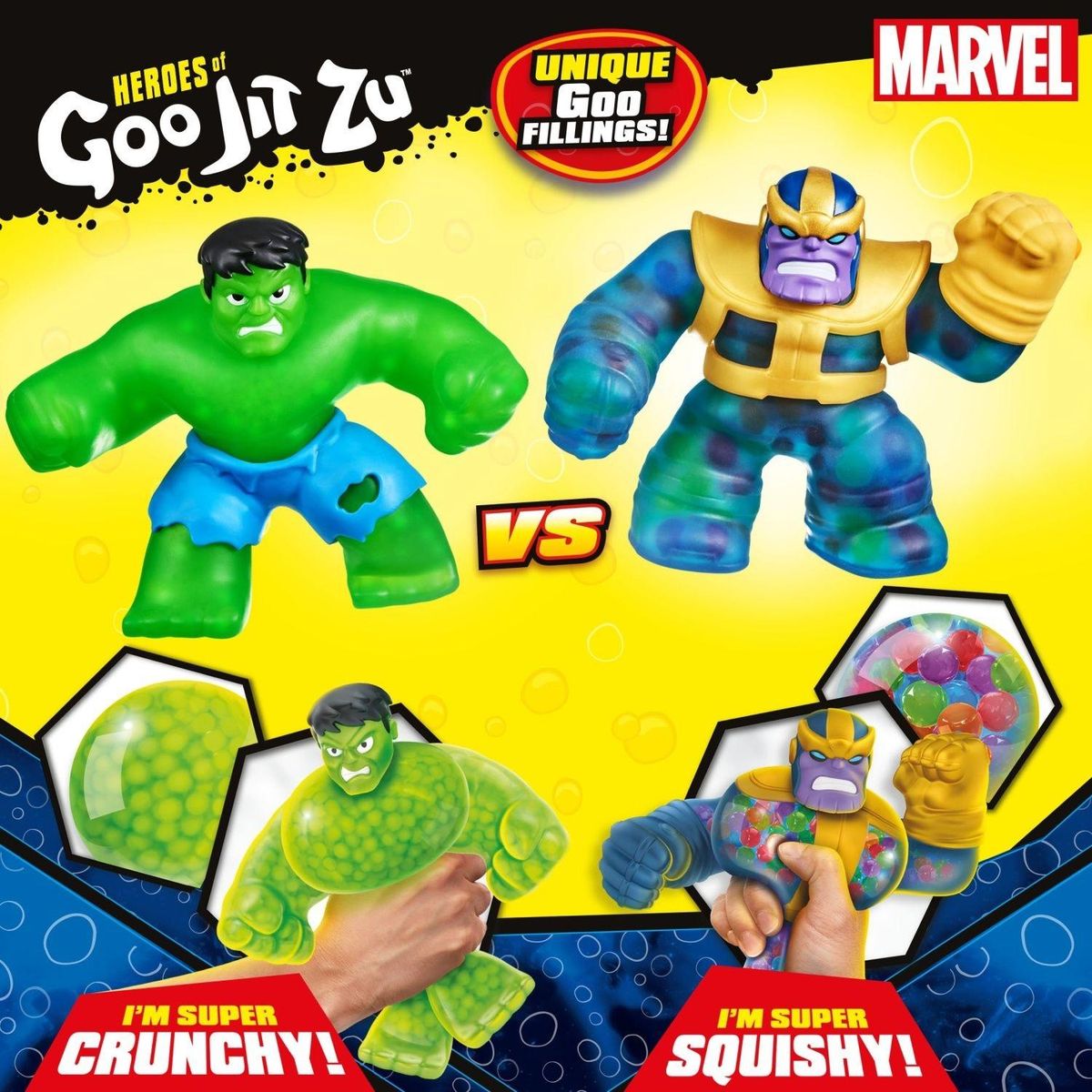 GOO JIT ZU - Marvel Goo Jit Zu: Hulk Vs Thanos