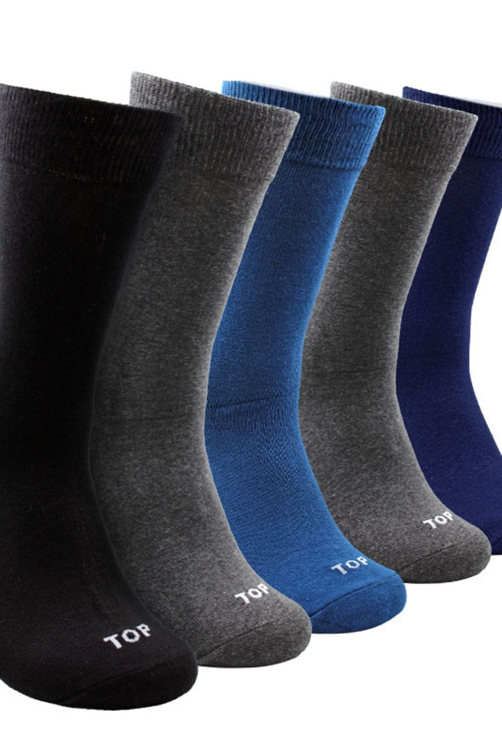 TOP - Pack De 5 Calcetines Casuales Algodón Hombre Top