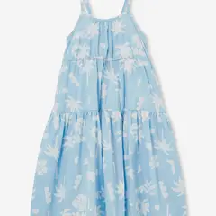 COTTON ON - Vestido Sin Mangas Estampado Algodón Niña