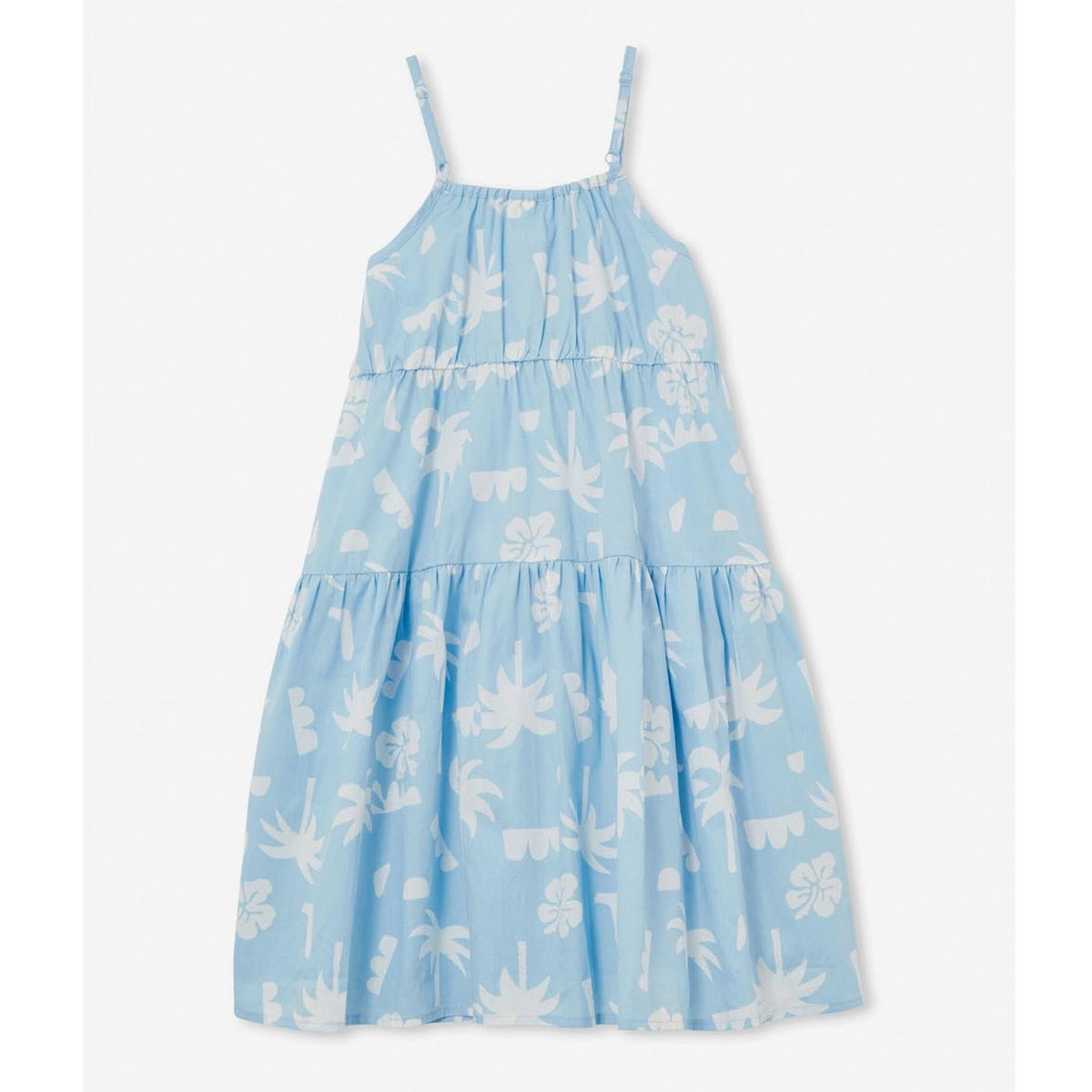 COTTON ON - Vestido Sin Mangas Estampado Algodón Niña Cotton On