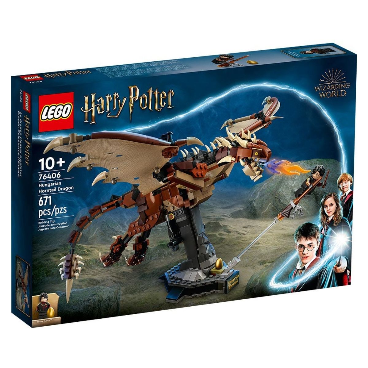 LEGO - Dragón Colacuerno Húngaro Lego