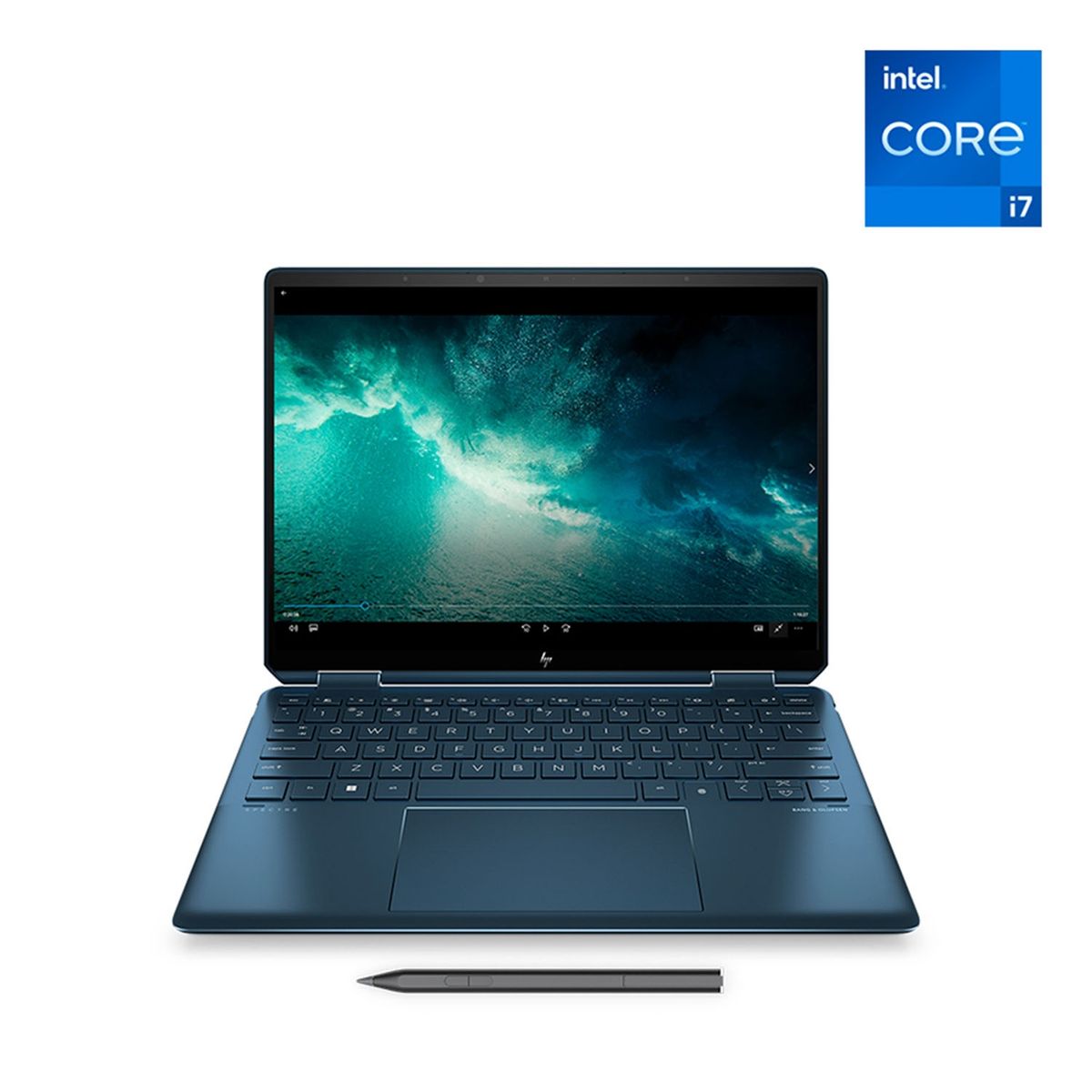 HP - HP Spectre 2en1 14-EF0101LA Intel Core i7 12va Gen. 16GB RAM 1TB SSD Pantalla OLED Táctil 3K2K 100% DCI-P3 + Lápiz Inteligente