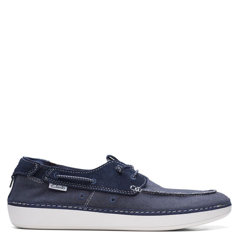 CLARKS - Zapato Casual Hombre Azul Clarks