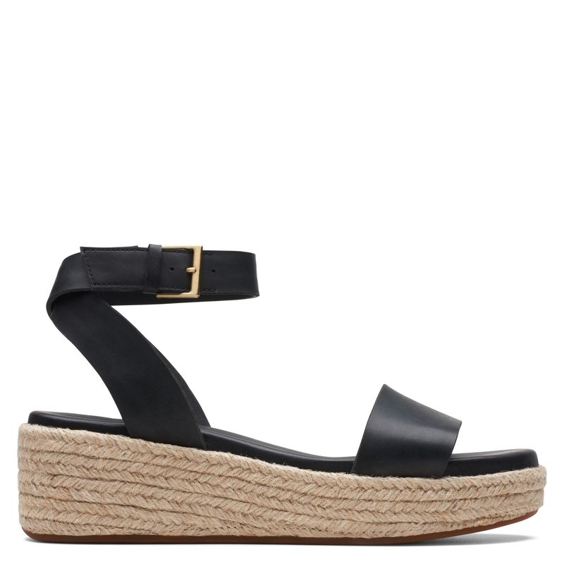 CLARKS - Sandalia Mujer Negro Clarks
