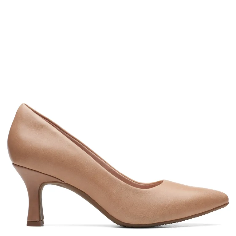 Zapato Formal Mujer Cuero Café