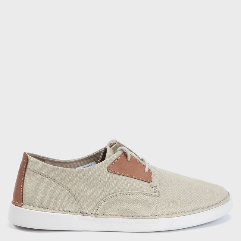 CLARKS - Zapato Casual Hombre Beige Clarks