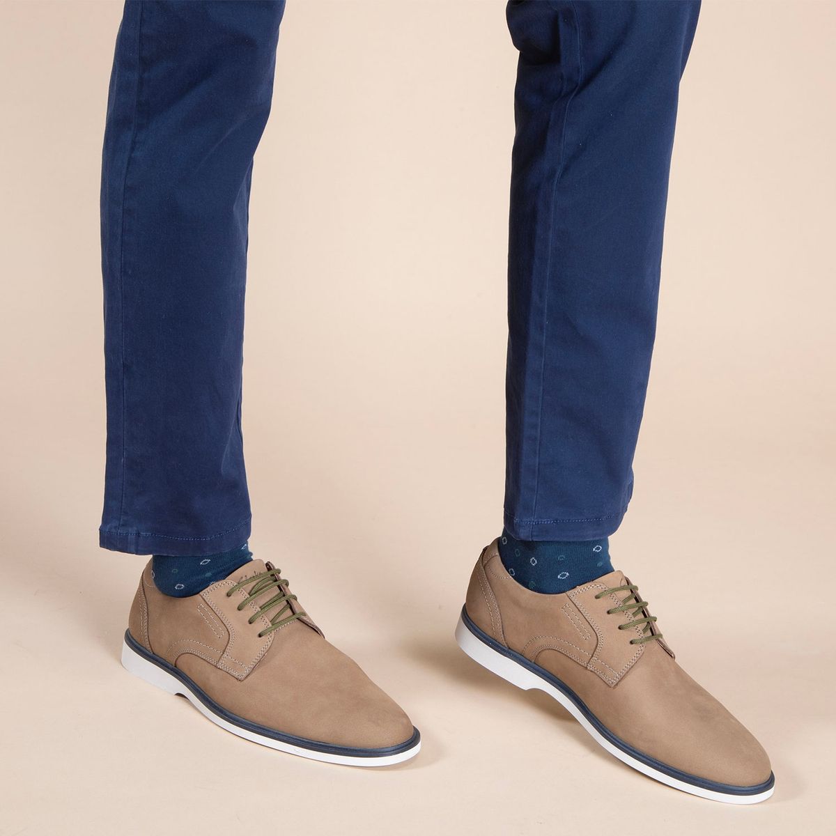 CLARKS - Zapato Casual Hombre Cuero Café Clarks