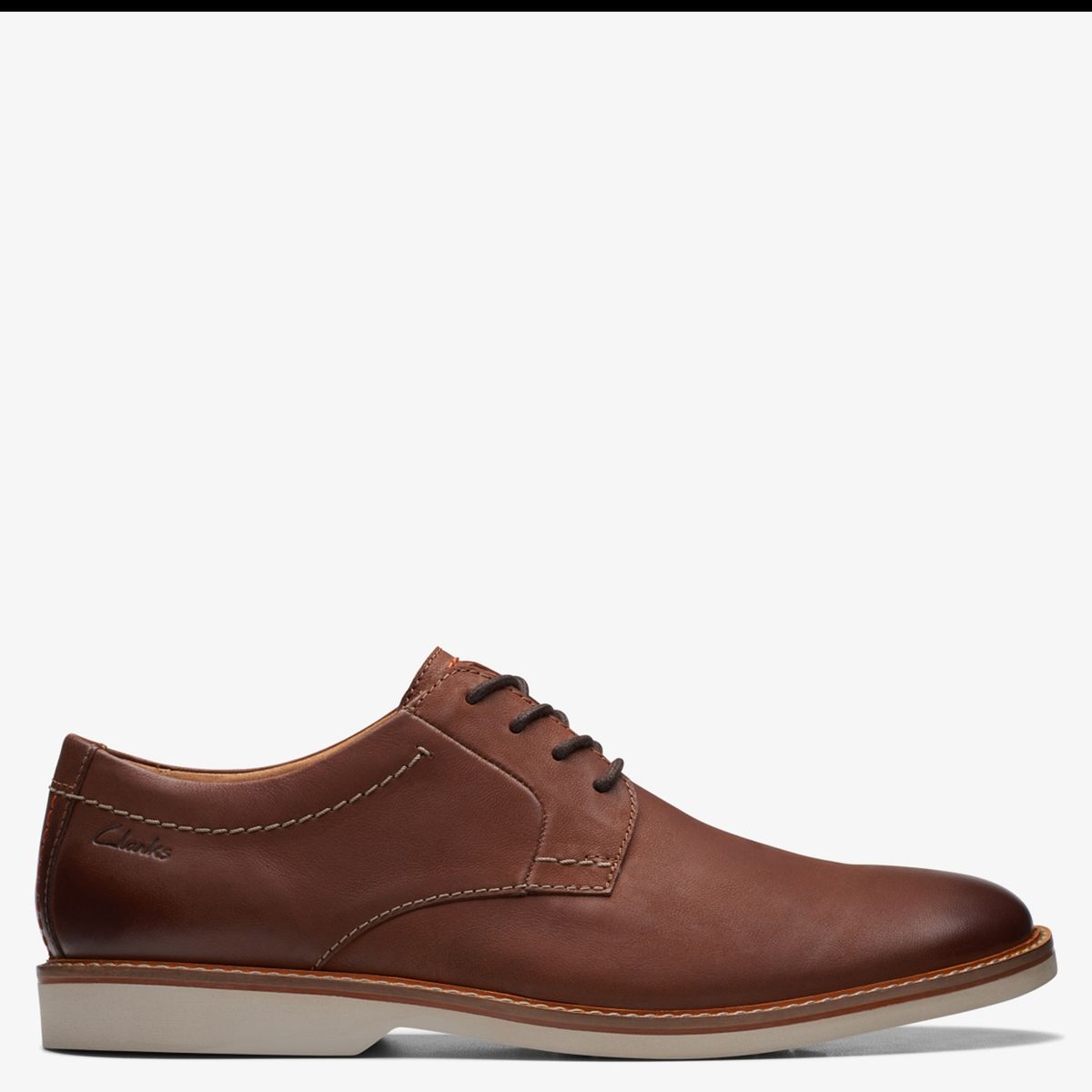 CLARKS - Zapato Casual Hombre Cuero Café Clarks