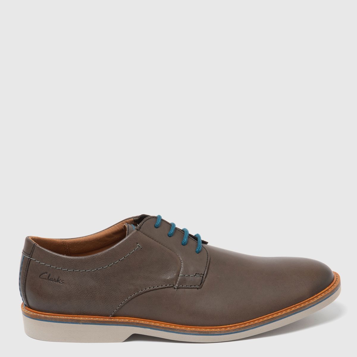 CLARKS - Zapato Casual Hombre Cuero Café Clarks