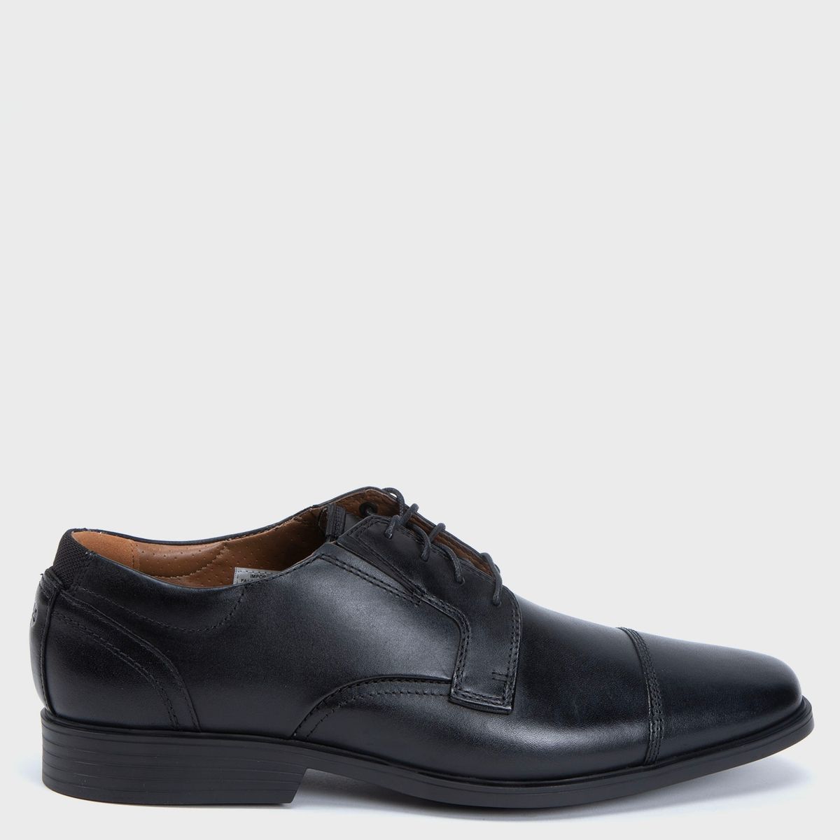 CLARKS - Zapato Formal Hombre Cuero Negro Clarks