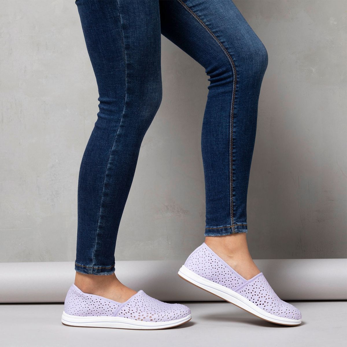 CLARKS - Zapato Casual Mujer Morado Clarks