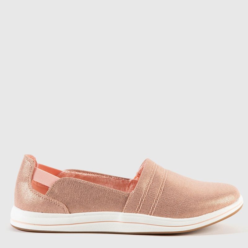 CLARKS - Zapato Casual Mujer Rosado Clarks