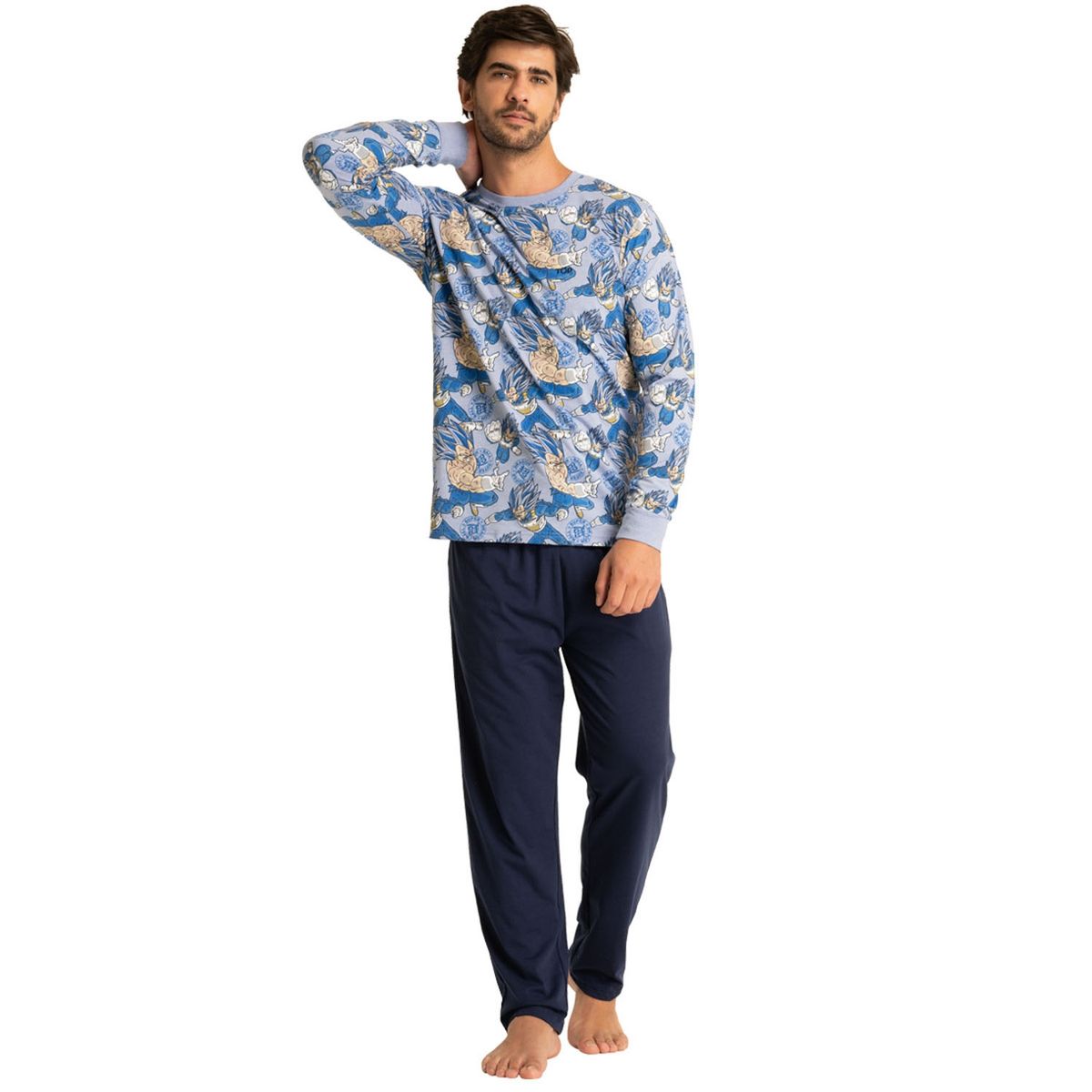 TOP - Pijama Algodón Hombre Top