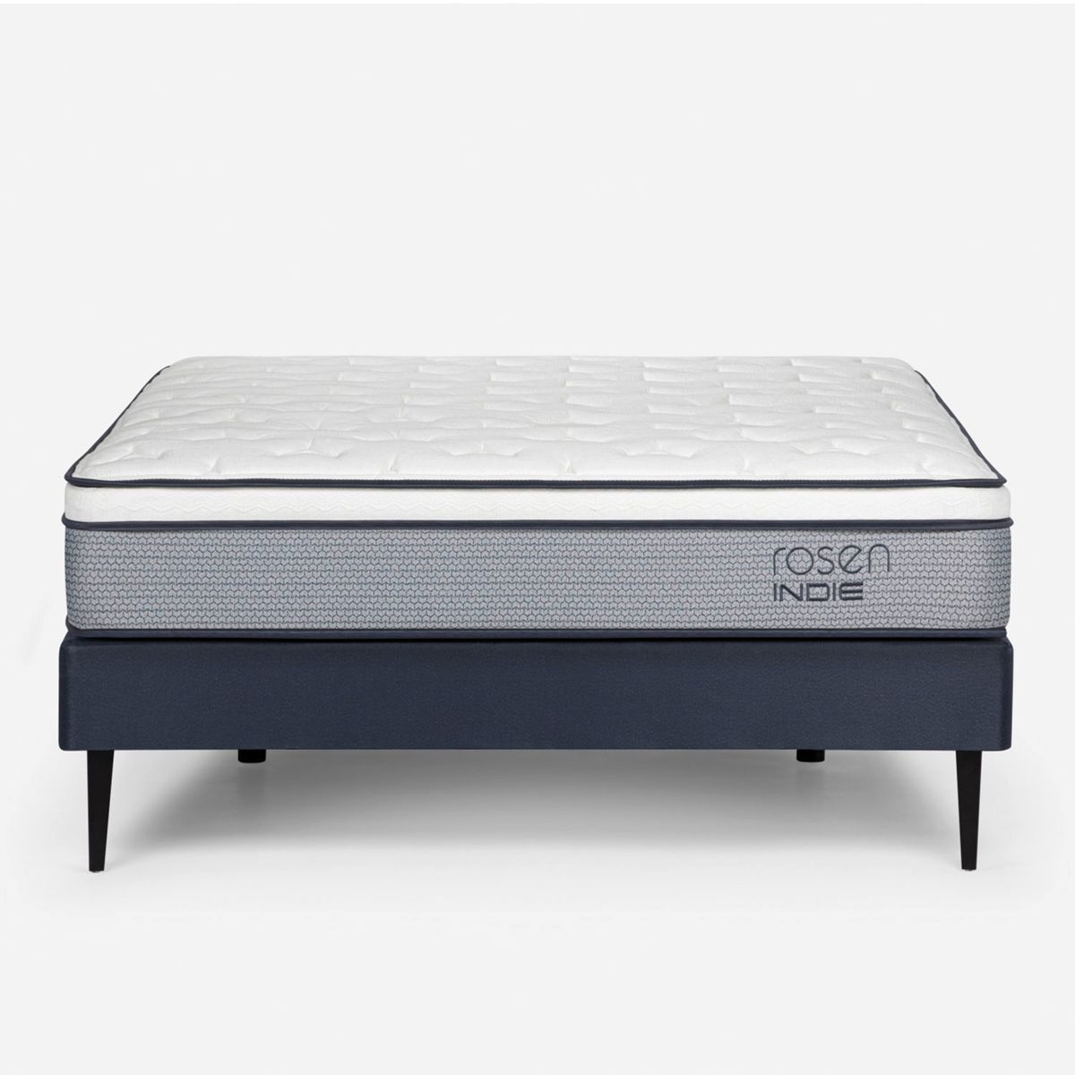 ROSEN - Cama Europea Indie 2 Plazas X 2.00Mt Base Normal Rosen