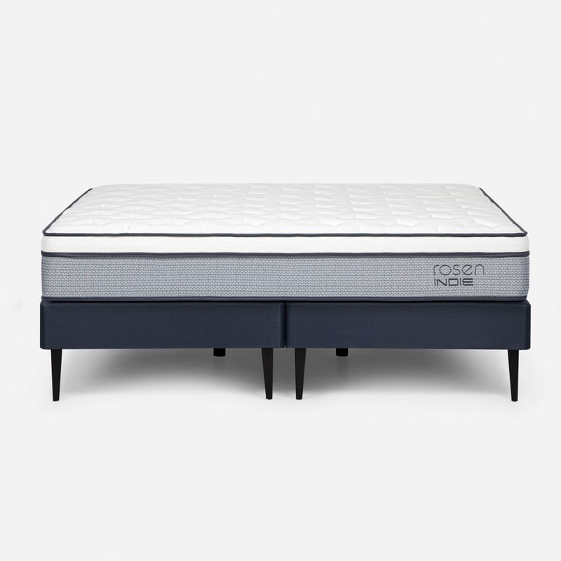 ROSEN - Cama Europea Indie King X 2.00Mt Base Dividida Rosen