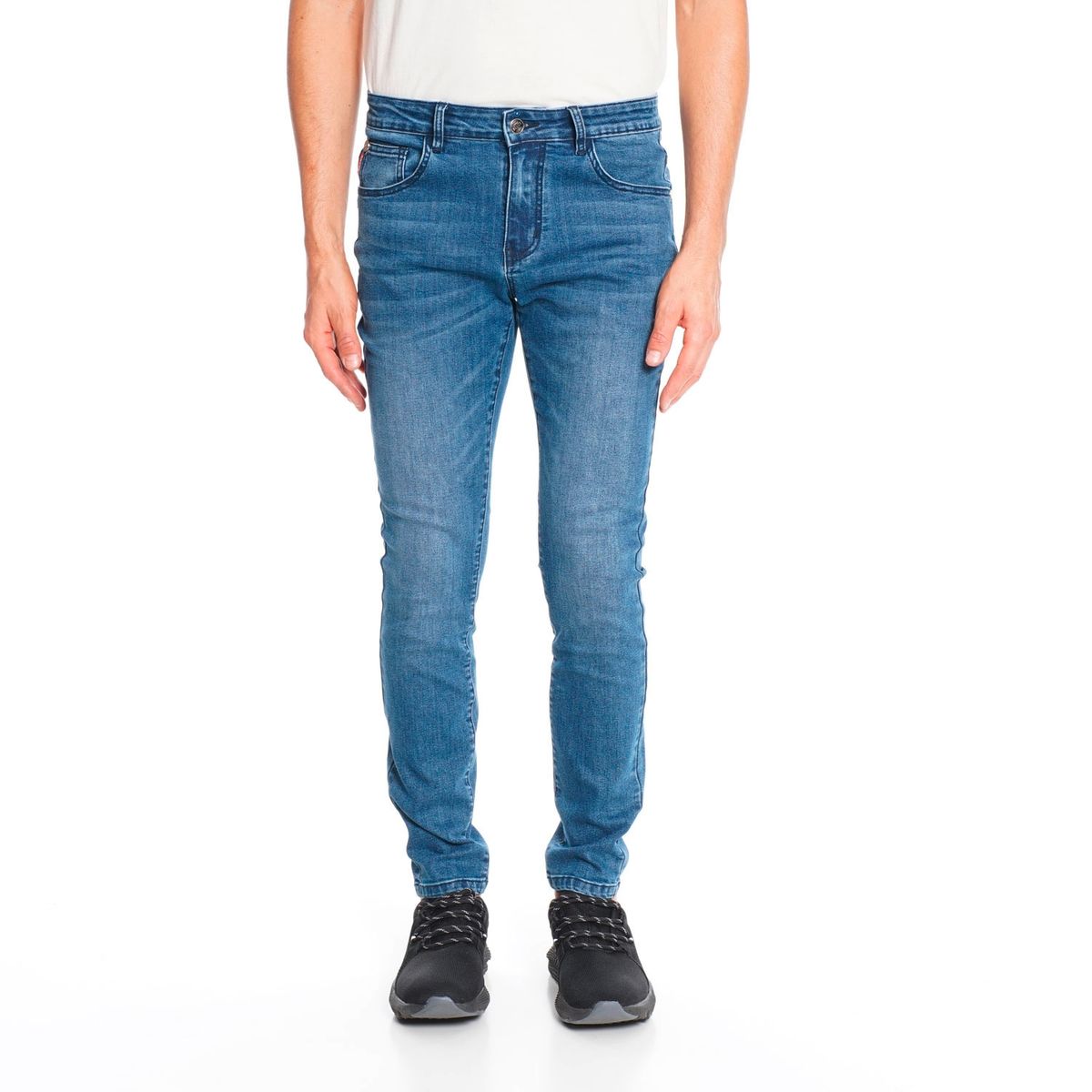 ELLUS - Jeans Skinny Fit Algodón Hombre Ellus