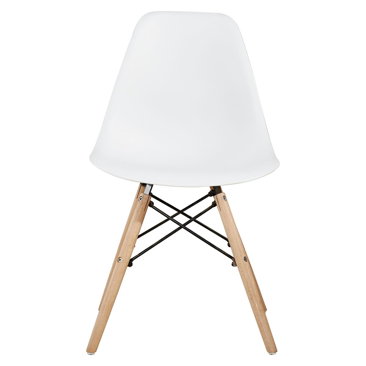 SPAZZIO - Kit 6 Sillas Badem Blanca Spazzio