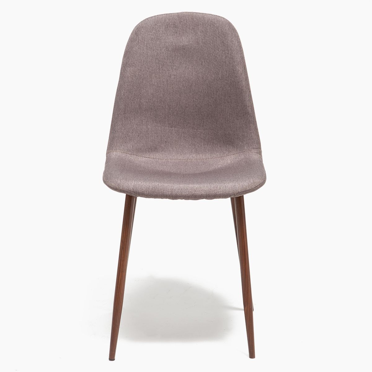 SPAZZIO - Kit 4 Sillas Cross Nogal Canela Spazzio