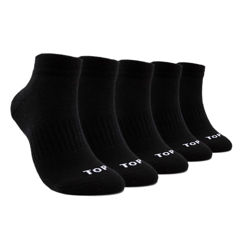 Pack De 5 Calcetines Tobilleros Deportivos Algodón Hombre