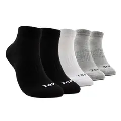 TOP - Pack De 5 Calcetines Casuales Algodón Hombre