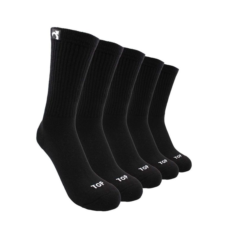 Pack De 5 Calcetines Largos Deportivos Algodón Hombre