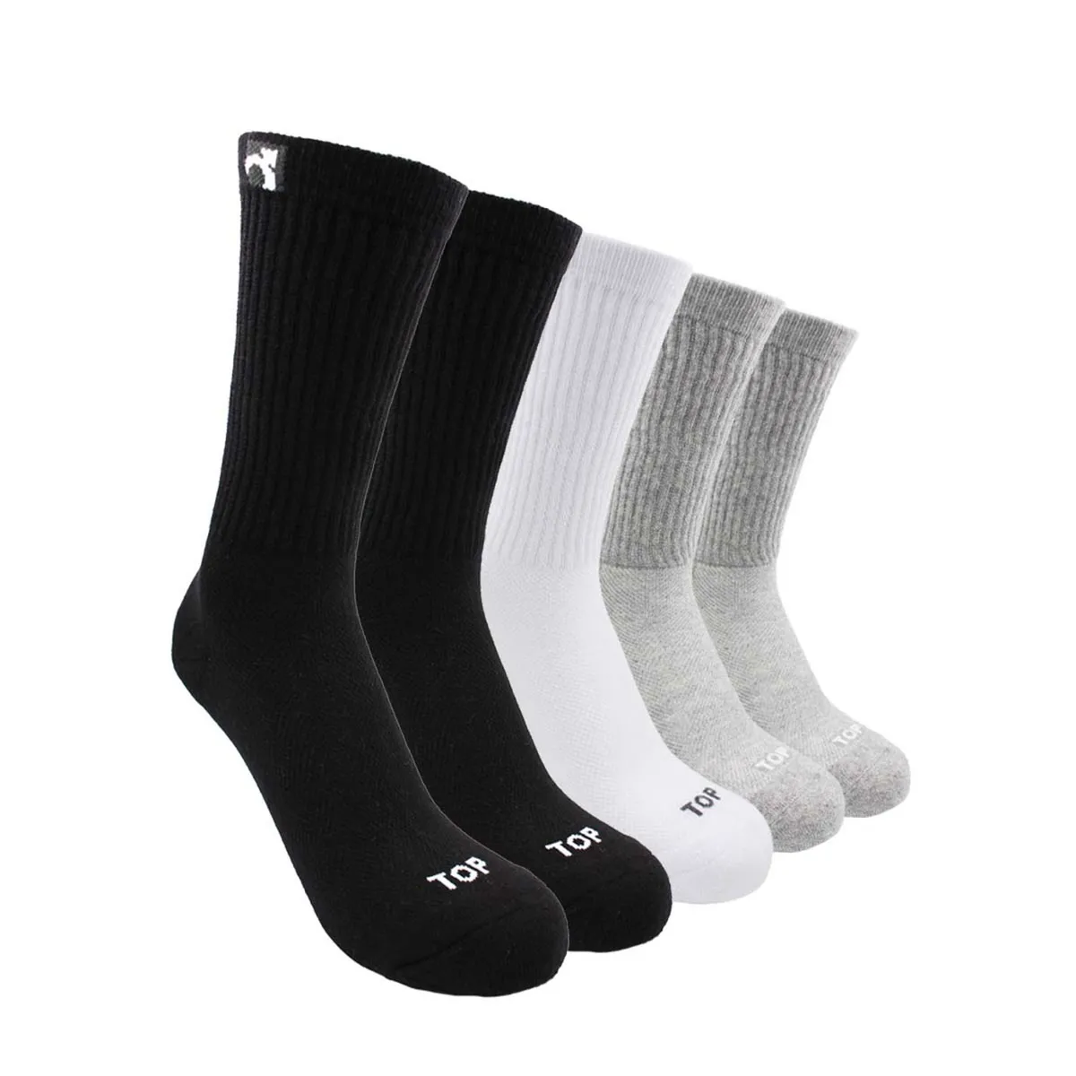 TOP - Pack De 5 Calcetines Casuales Algodón Hombre Top