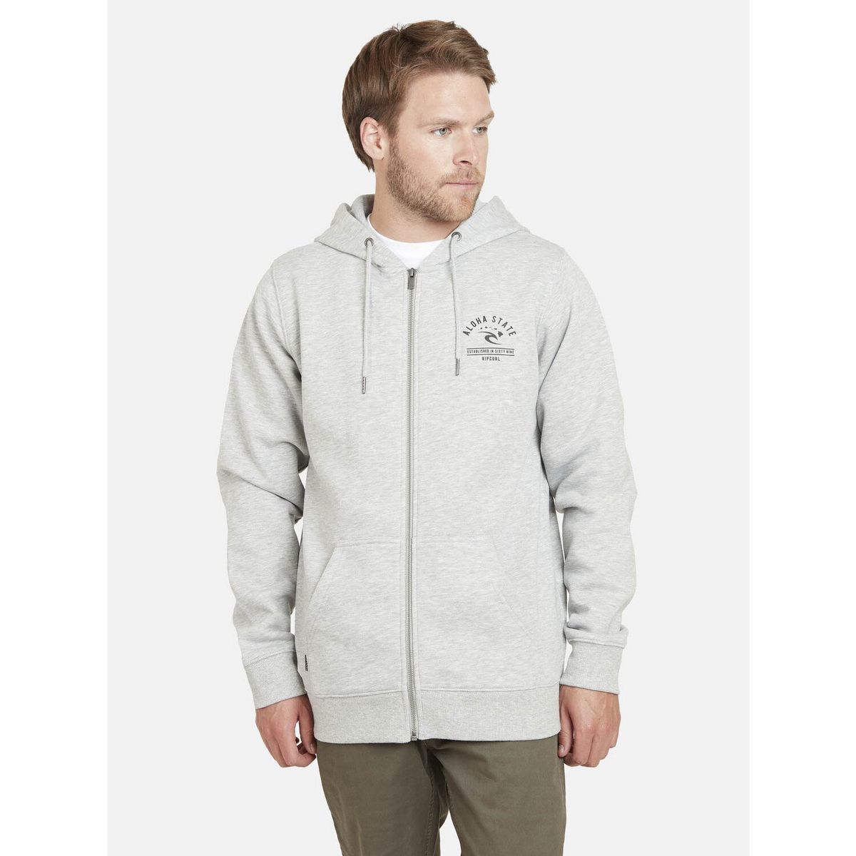 RIP CURL - Poleron Fullzipper 6O192 Gris