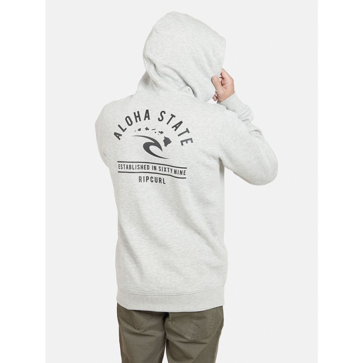 RIP CURL - Poleron Fullzipper 6O192 Gris