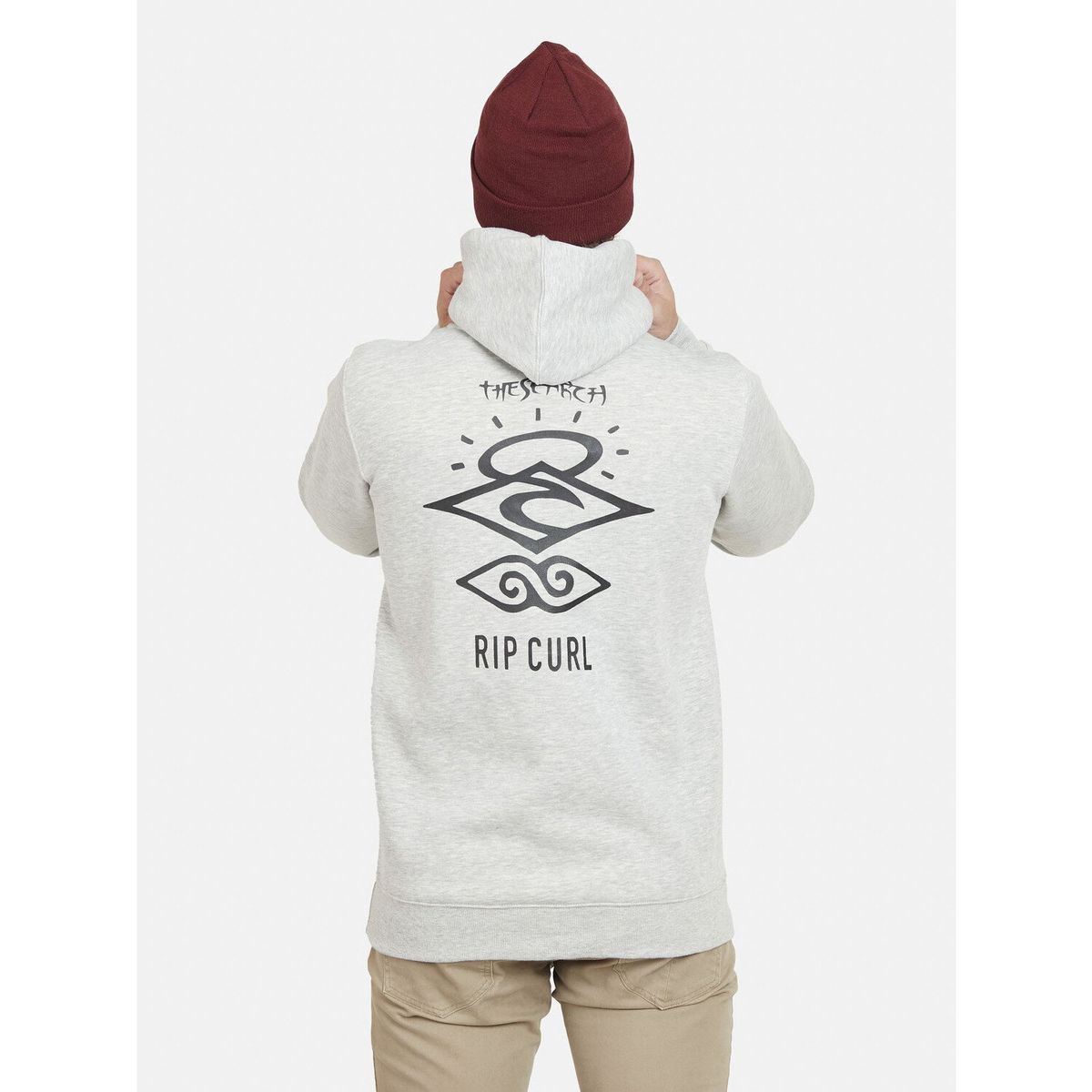 RIP CURL - Poleron Canguro 6O183 Gris