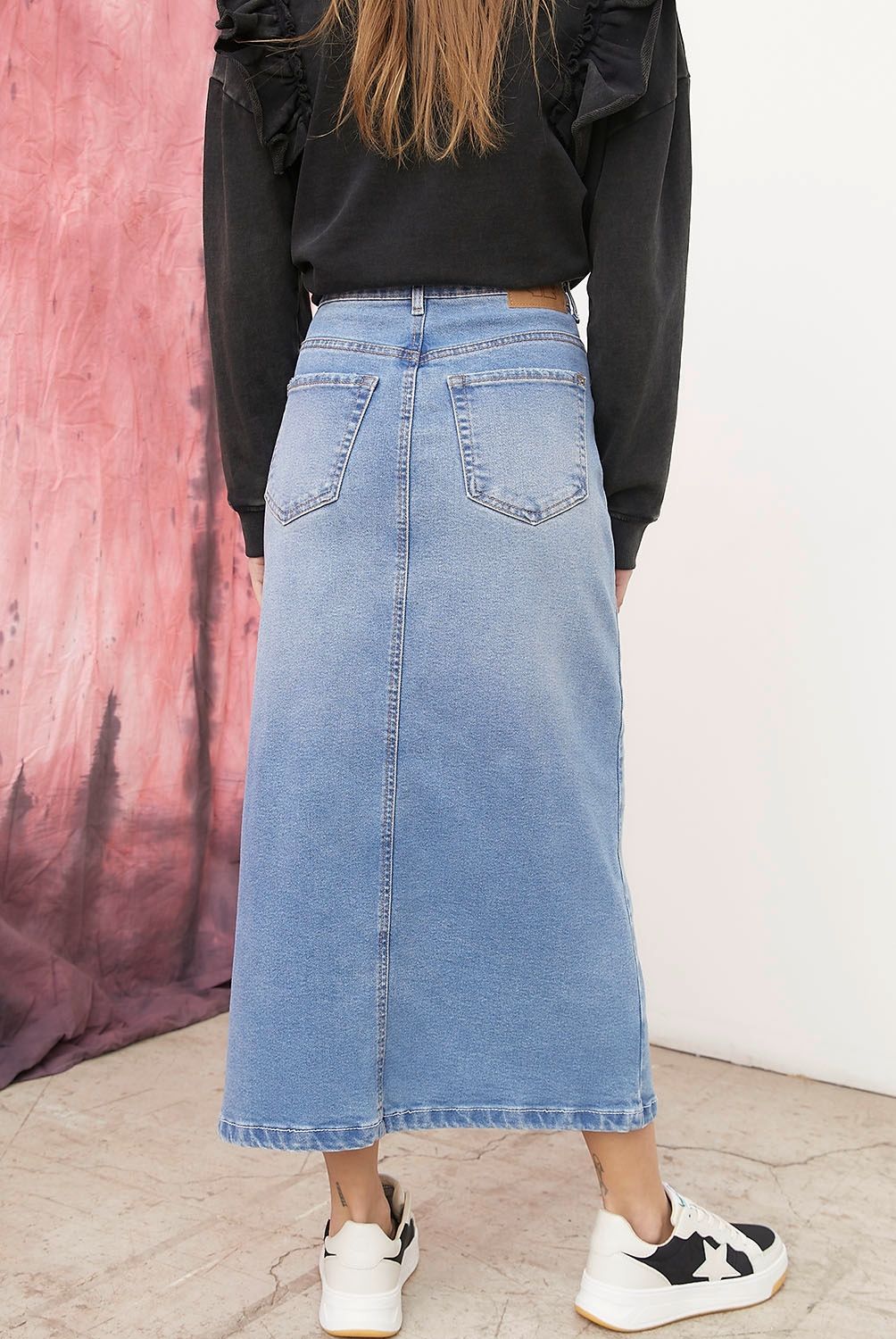 AMERICANINO - Americanino Falda Jeans Corta Mujer