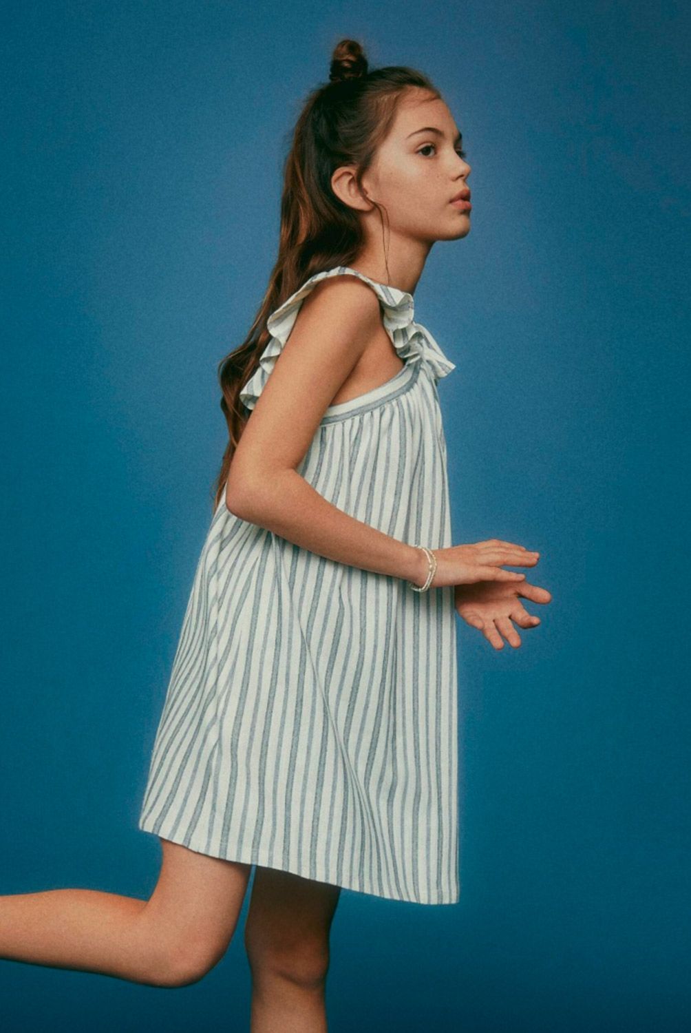 MANGO KIDS - Vestido Rayas Nora Niña Mango Kids
