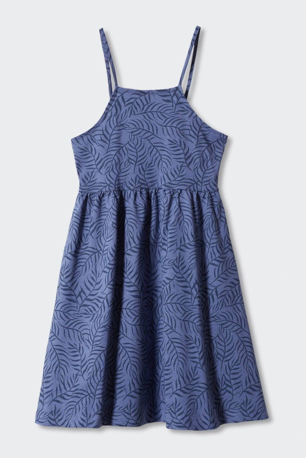 MANGO KIDS - Vestido Algodón Estampado Safari Niña Mango Kids